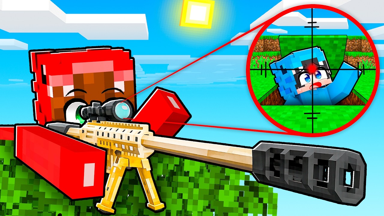 Hice Trampa con ARMAS en el ESCONDITE en Minecraft!