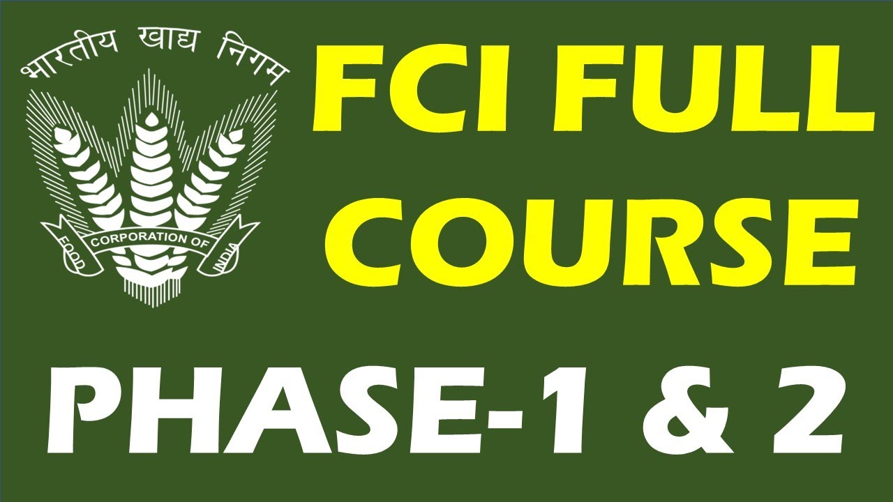 FCI FULL COURSE SPECIAL DISCOUNT PHASE 1 2 YouTube FCI FULL COURSE SPECIAL DISCOUNT PHASE 1 2 YouTube