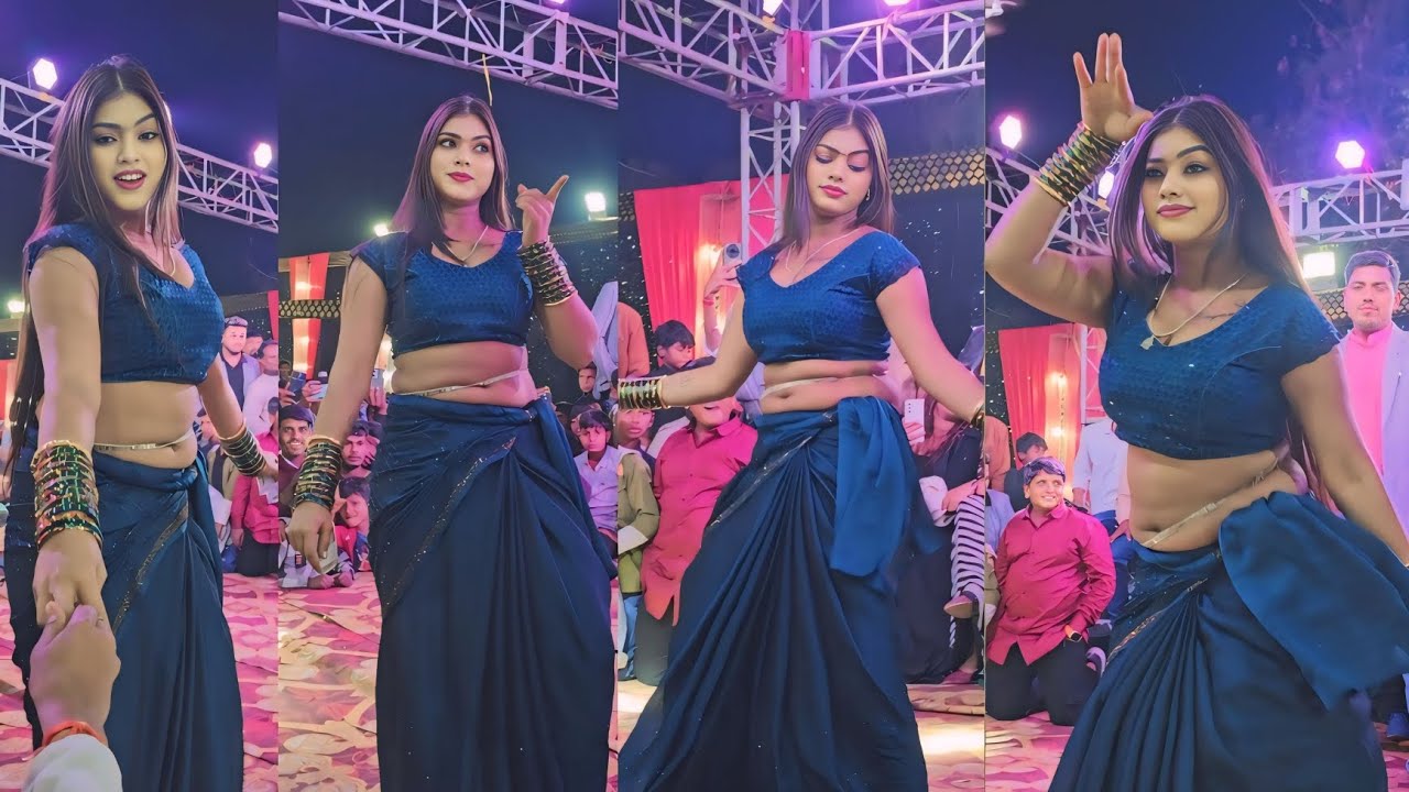 काजल राज ने साड़ी में गरदा गरदा उड़ा दी देहाती ठुमके मार के | Udanbaz Rajau | #desi_dance #kajalraj