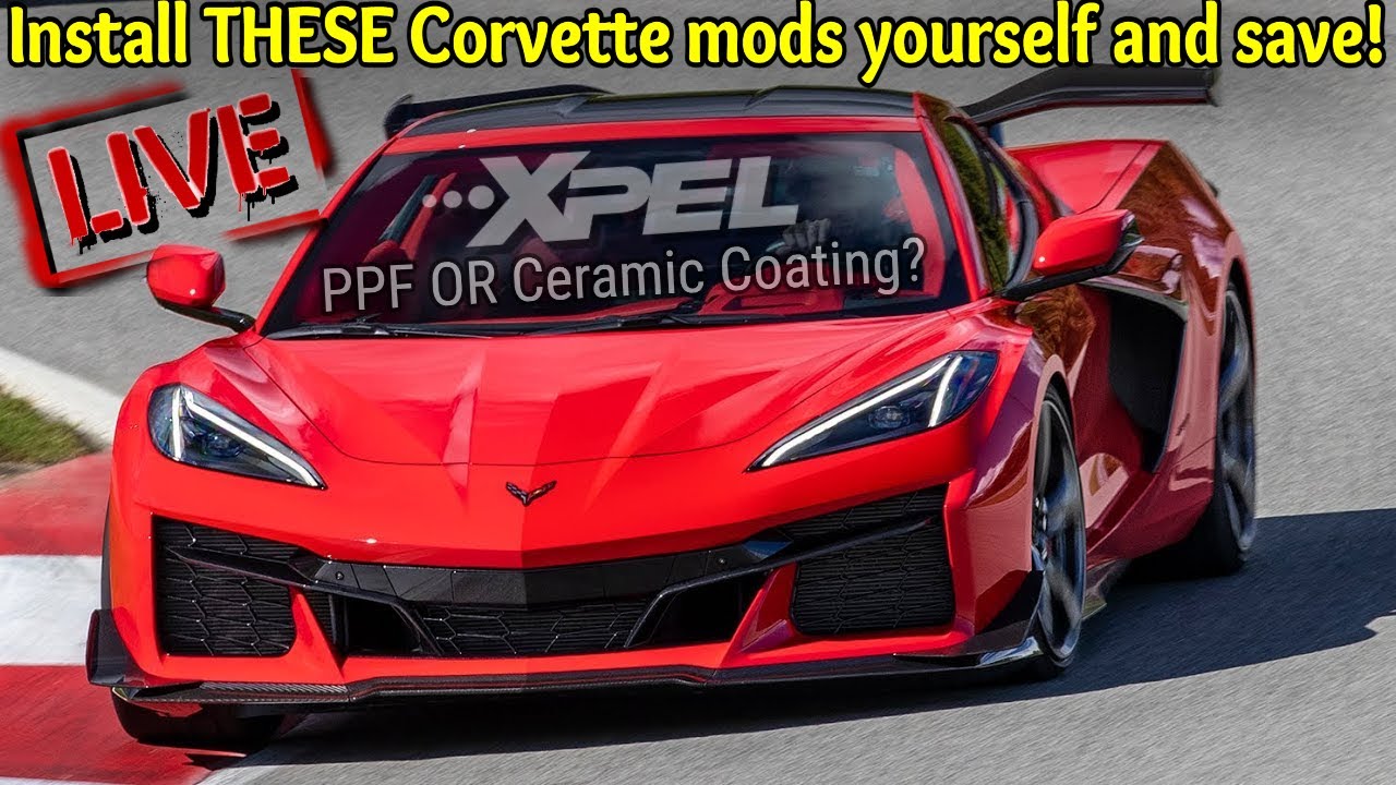 XPEL PPF versus CERAMIC discussion! WE answer YOUR Corvette questions