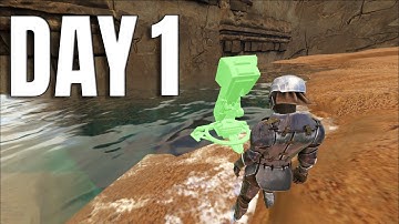 Day 1 CLAIMING THE ALPHA SPOT ON RAGNAROK | INX 4-Man | ARK: Survival Evolved