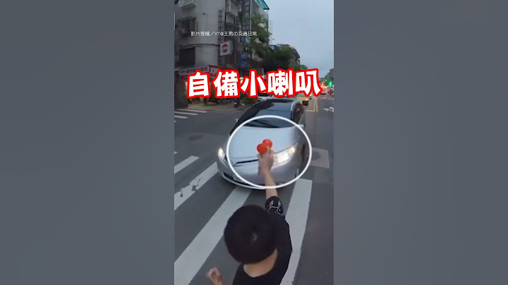 【搞笑】走斑馬線被叭 他怒拿「一法寶」回擊｜三寶｜社會 @Wang-nan - 天天要聞