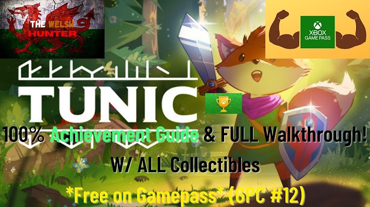 Tunic - 100% Achievement Guide & FULL Walkthrough! W/ ALL Collectibles! *FREE On Gamepass* (GPC#12)