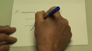 Angle Theorems involving lines