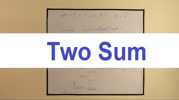 coding interview question #1: two sum