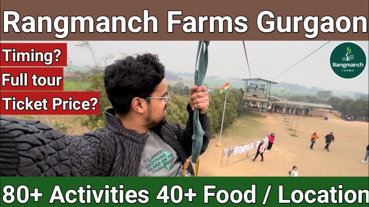 Rangmanch farms gurgaon   rangmanch farms gurgaon ticket price  tour Rangmanch farms gurugram vlog