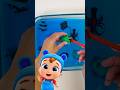 Slimy Sea JELLO! 🦈 Animal Craft Friends and TOYS #shorts #diy