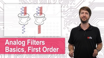 Analog Filters - Basics, First Order, Ideal Filters, RC Low Pass, Phasor Diagram, Bode Plot