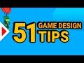 51 game design tips in 8 minutes