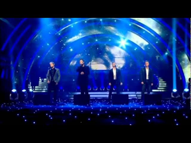 Westlife performing Flying Without Wings on Strictly Come Dancing Results Show 6th November 2011 HQ