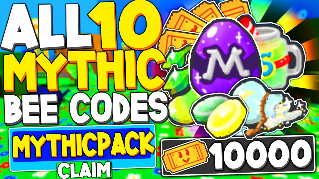 All 10 Secret Mythic Bee Codes In Bee Swarm Simulator Roblox Youtube