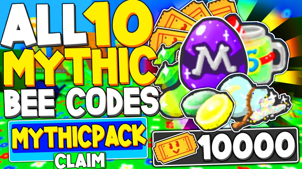 ALL 10 SECRET MYTHIC BEE CODES In BEE SWARM SIMULATOR ROBLOX YouTube