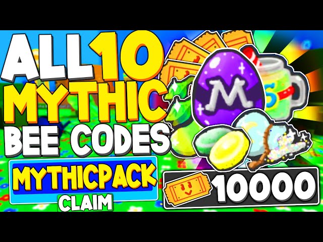 ALL 25 SECRET MYTHIC BEE PACK CODES IN BEE SWARM SIMULATOR! *MUST SEE*  Roblox 