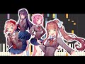 IMPOSSIBLE REMIX - Your Reality - Doki Doki Literature Club ! OST Theme - Piano Cover