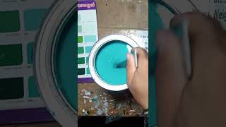 Ocean Blue #newshots ##painting #colourpalette #paintcolour #colour #mixingcolours #paint