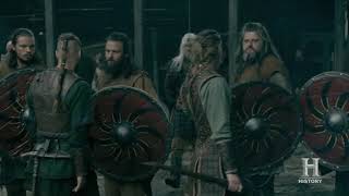Vikings S05E01 - Ubbe and Hvitserk want to talk with Ivar