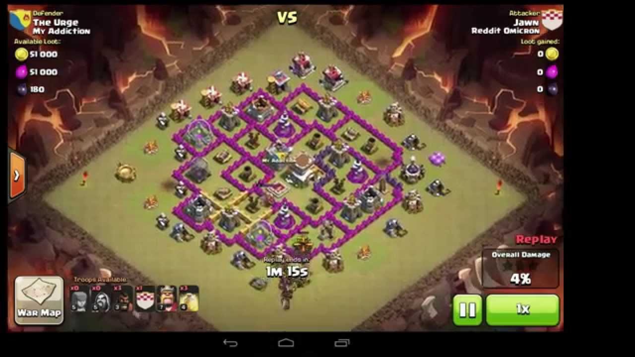 [War 28] 3 Star Raids - Level 3 Hogs at TH8
