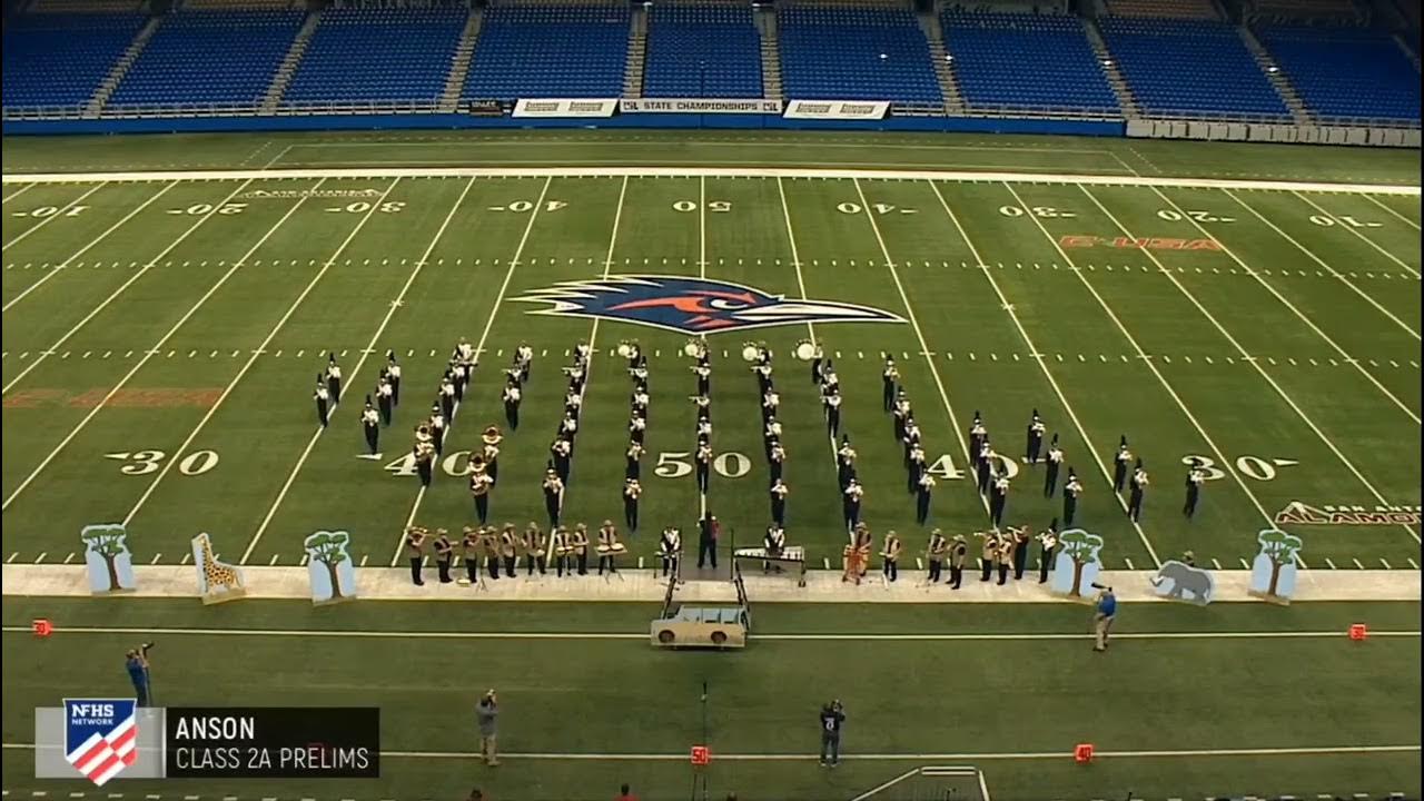 Anson HS Band UIL 2A State Marching Contest Prelims 2022 YouTube