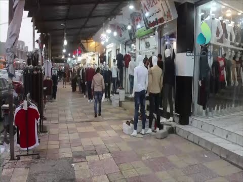 منطقة الزهور بايسر الموصل تشهد رواجا تجاريا ومطالبات بالغاء التعريفة الجمركية الجديدة
