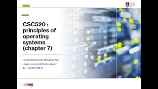 CSC520 A4CS2303B, A4CS2303A 29 NOV 2021   Chapter 7 Part 2