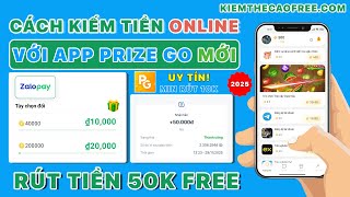 How to Make Money Online 50K for Free with App PRIZE GO - Easy Online Money Making App on Phone 2025 screenshot 2