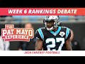 2020 Week 6 Rankings Debate — Start, Sit, Sleepers and Busts | 2020 Fantasy Football Rankings