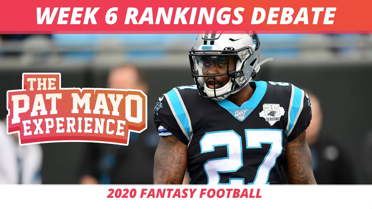 2020 Week 6 Rankings Debate Start Sit Sleepers And Busts 2020 Fantasy Football Rankings Youtube