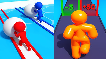 Tall Man Run VS Snow Race || Epic MixPlay 🔥 Max Levels Unlocked | Full Gameplay Walkthrough #8