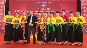 MÚA:TRÔNG BÔNG DỆT VẢI[ PHÔ ĐI BỘ HỒ GƯƠM - NGÀY HÔI VĂN HÓA DÂN TỘC MƯỜNG 2025]