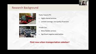 TRB AMS50 Webinar: Shared Mobility