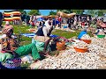 Rural african market day in bukedea village  cost of living in uganda 2024  african village life