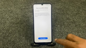 Samsung Galaxy A06 me Reset accessibility settings kaise Kare