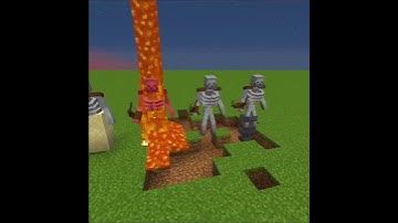 Which mutant Skeleton will survive in Minecraft? #Shorts