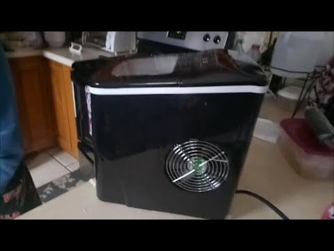 Euhomy Portable Ice Maker Unboxing And Review 