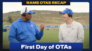 First Impressions After Day 1 Of OTAs | Rams OTAs Recap by Los Angeles Rams 17,177 views 10 days ago 8 minutes, 34 seconds