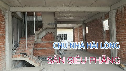 Nghiệm thu công tác tháo dỡ ván khuôn, xây tường bao nhà phố 6 tầng quận Tân Phú