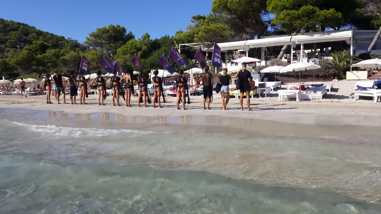 Pacha promotion on the beach for Mosaic by Maceo Plex 2017 YouTube