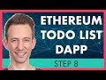 ToDo List Ethereum Dapp Tutorial (Step 8) | Create Smart Contract Data From Frontend
