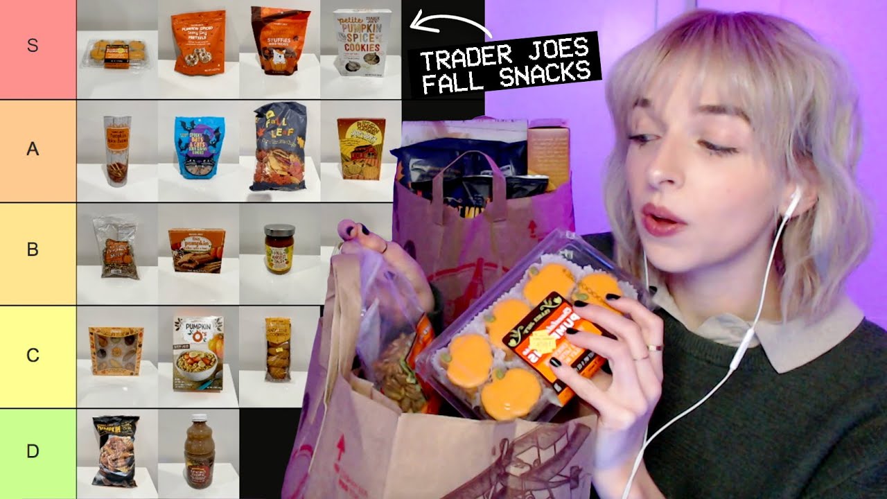 пробую ВСЕ осенние закуски Trader Joe's