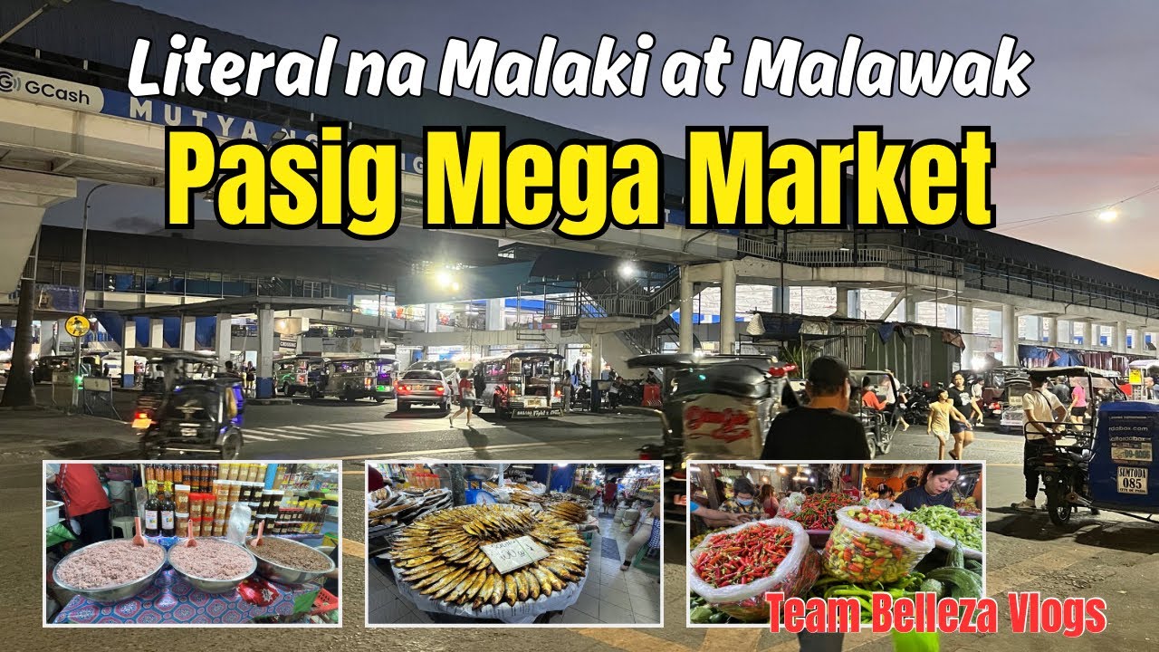 Pasig Mega Market Palengke Tour | Isa sa Pinakamalaking Public Market sa Manila PH