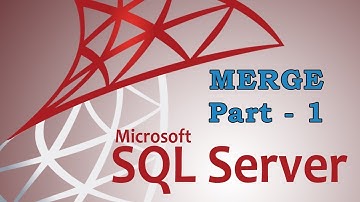 SQL Server MERGE Statement (Part 1) with examples | Urdu - Hindi #41