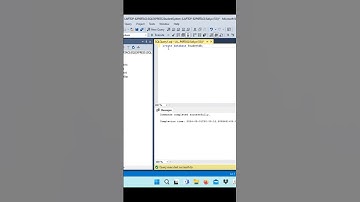 Create a new database in Microsoft SQL Server #microsoftsqlserver #sql  #sqlserver  #database