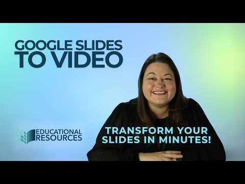Google Slides to Video - APS Quick Tip # 198