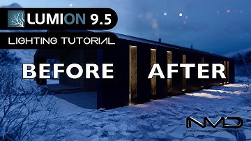 Lumion 9.5 Modern Bungalow House Lighting Set up Rendering Tutorial#Lumion9
