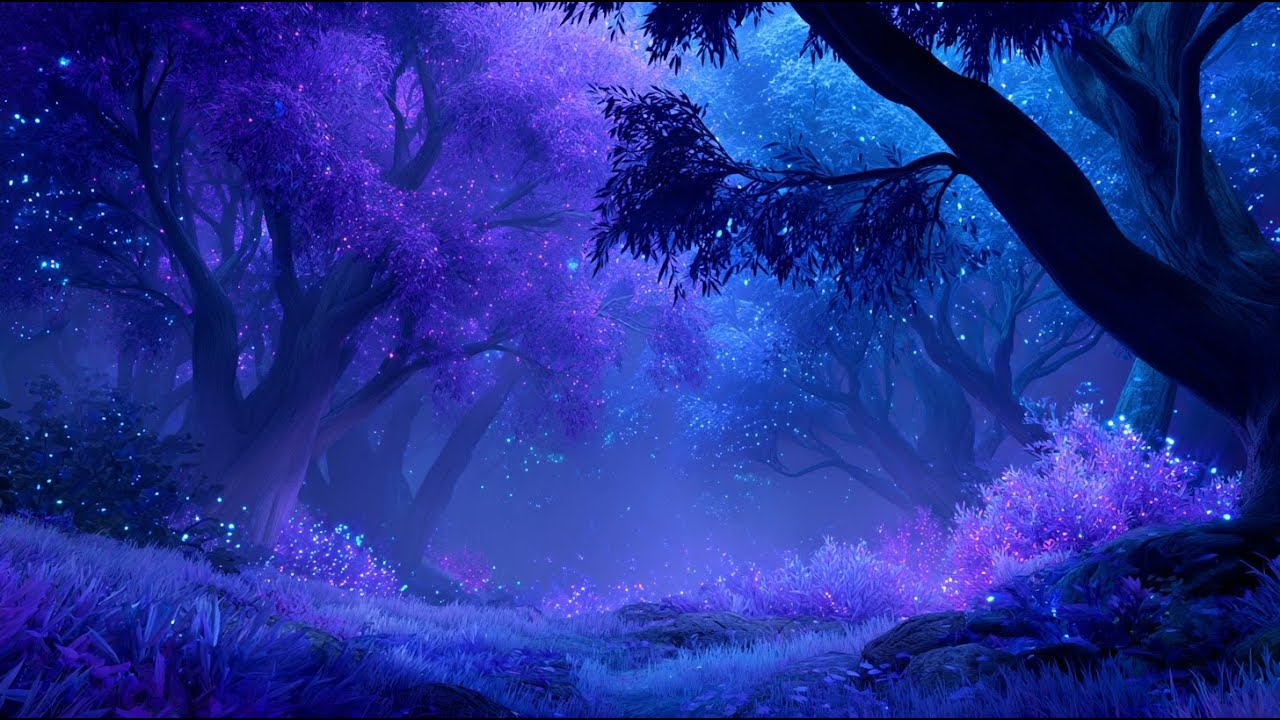 Forest Night Ambience • Deep Sleep Soundscape With Owls & Soft Brown Noise