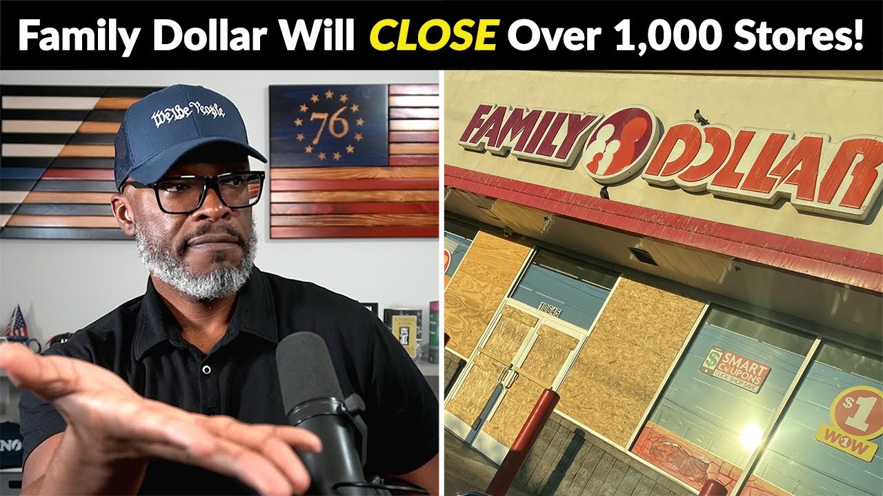Family Dollar To Close 1,000 Store In Biden's BOOMING Economy!