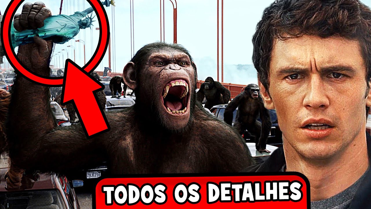 47 DETALHES que você PERDEU em PLANETA DOS MACACOS A ORIGEM  🙉🎬