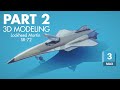 Lowpoly  3D Modeling Of  " Lockheed Martin Sr 72 " In 3Ds Max   Part 2