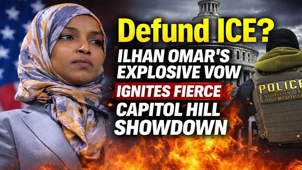 Defund ICE? Ilhan Omar’s Explosive Vow Ignites Fierce Capitol Hill Showdown