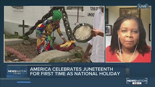 America celebrates Juneteenth for first time as a national holiday | NewsNation Now
